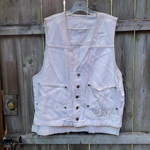Boss Denim Vest sz. L